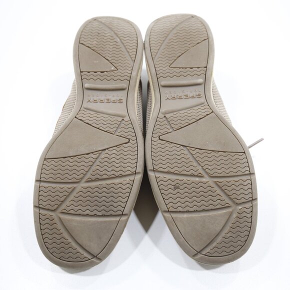 Sperry Intrepid Brown Leather & Mesh 2-Eye Boat Shoes - Women's 9 - Picture 7 of 7